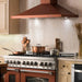 ZLINE 36" Copper Wall Range Hood 8KBC - 36 - Farmhouse Kitchen and Bath