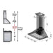 ZLINE 36" Copper Wall Range Hood 8KBC - 36 - Farmhouse Kitchen and Bath