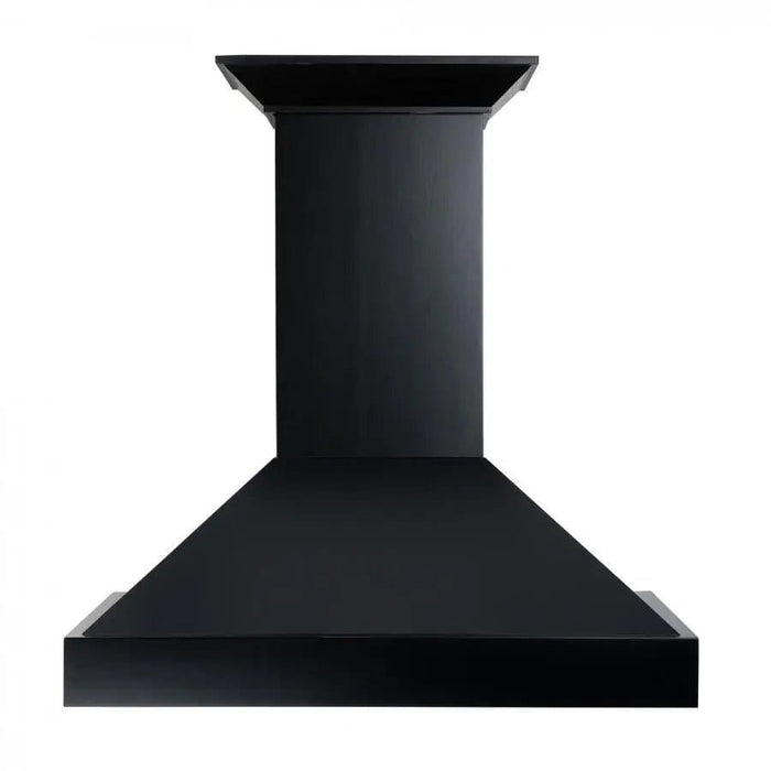ZLINE 36" Designer Series Wooden Wall Range Hood in Black, KBCC - 36 - Farmhouse Kitchen and Bath