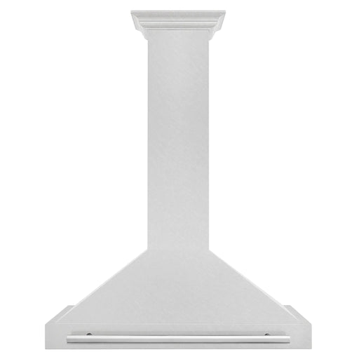 ZLINE 36" Fingerprint Resistant Stainless Steel Range Hood with Stainless Steel Handle KB4SNX - 36 - Farmhouse Kitchen and Bath