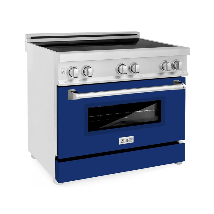 ZLINE 36" Induction Range in DuraSnow Stainless Steel RAIND - BG - 36 - Farmhouse Kitchen and Bath