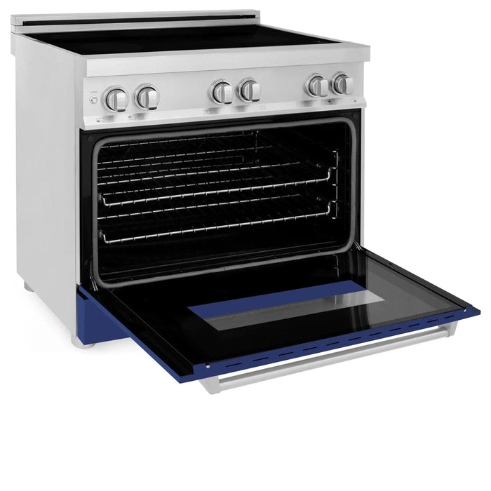 ZLINE 36" Induction Range in DuraSnow Stainless Steel RAIND - BM - 36 - Farmhouse Kitchen and Bath