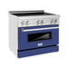 ZLINE 36" Induction Range in DuraSnow Stainless Steel RAIND - BM - 36 - Farmhouse Kitchen and Bath