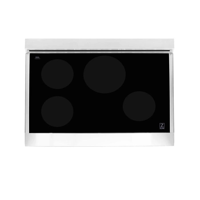 ZLINE 36" Induction Range in DuraSnow Stainless Steel RAIND - RM - 36 - Farmhouse Kitchen and Bath