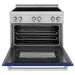 ZLINE 36" Induction Range in DuraSnow with a 4 Element Stove and Electric Oven RAINDS - BG - 36 - Farmhouse Kitchen and Bath