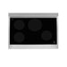 ZLINE 36" Induction Range in DuraSnow with a 4 Element Stove and Electric Oven RAINDS - RG - 36 - Farmhouse Kitchen and Bath