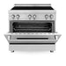 ZLINE 36" Induction Range with a 4 Element Stove and Electric Oven in Stainless Steel RAIND - 36 - Farmhouse Kitchen and Bath