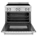 ZLINE 36" Induction Range with a 4 Element Stove and Electric Oven in Stainless Steel RAIND - 36 - Farmhouse Kitchen and Bath