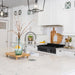 ZLINE 36" Porcelain Rangetop, Black Stainless, Brass Burners,RTB - BR - 36 - Farmhouse Kitchen and Bath