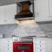 ZLINE 36" Professional Dual Fuel Range, Red Gloss Door, RA - RG - 36 - Farmhouse Kitchen and Bath