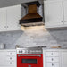 ZLINE 36" Professional Dual Fuel Range, Red Matte Door, RA - RM - 36 - Farmhouse Kitchen and Bath