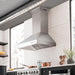 ZLINE 36" Professional Wall Range Hood, Built - in CrownSound® Bluetooth Speakers, 697CRN - BT - 36 - Farmhouse Kitchen and Bath