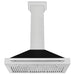ZLINE 36" Stainless Range Hood Shell, Stainless Handle KB4SNX - BLM - 36 - Farmhouse Kitchen and Bath
