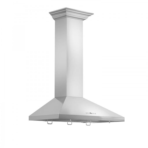 ZLINE 36" Stainless Steel Wall Range Hood, Crown Molding, KL2CRN - 36 - Farmhouse Kitchen and Bath