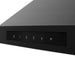 ZLINE 36" Wall Black Stainless Range Hood, Crown Speakers, BSKBNCRN - BT - 36 - Farmhouse Kitchen and Bath