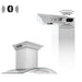 ZLINE 36" Wall Mount Range Hood, Bluetooth Speakers, KN4CRN - BT - 36 - Farmhouse Kitchen and Bath