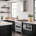 ZLINE 36" Wall Mount Range Hood, Bluetooth Speakers, KN4CRN - BT - 36 - Farmhouse Kitchen and Bath