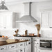 ZLINE 36" Wall RangeHood, Stainless, CrownSound Speakers, KF2CRN - BT - 36 - Farmhouse Kitchen and Bath