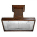 ZLINE 36" Wooden Wall Range Hood in Walnut, KBRR - 36 - Farmhouse Kitchen and Bath