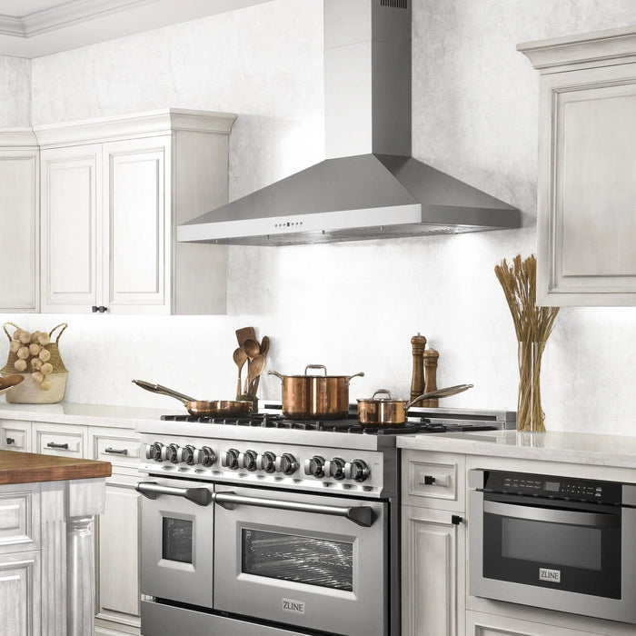 ZLINE 42" Stainless Steel Wall Range Hood KL3 - 42 - Farmhouse Kitchen and Bath