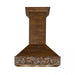ZLINE 42" Wooden Wall Range Hood, Remote Motor, 373RR - RD - 42 - Farmhouse Kitchen and Bath