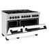 ZLINE 48" Autograph, Range, Dual Fuel, White door, RASZ - WM - 48 - MB - Farmhouse Kitchen and Bath