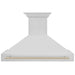 ZLINE 48" Autograph Stainless Wall Range Hood, 8654STZ - 48 - G - Farmhouse Kitchen and Bath