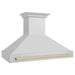 ZLINE 48" Autograph Stainless Wall Range Hood, 8654STZ - 48 - G - Farmhouse Kitchen and Bath