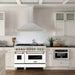 ZLINE 48" Autograph Stainless Wall Range Hood KB4SNZ - 48 - CB - Farmhouse Kitchen and Bath
