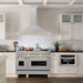 ZLINE 48" Autograph Stainless Wall Range Hood KB4SNZ - 48 - G - Farmhouse Kitchen and Bath