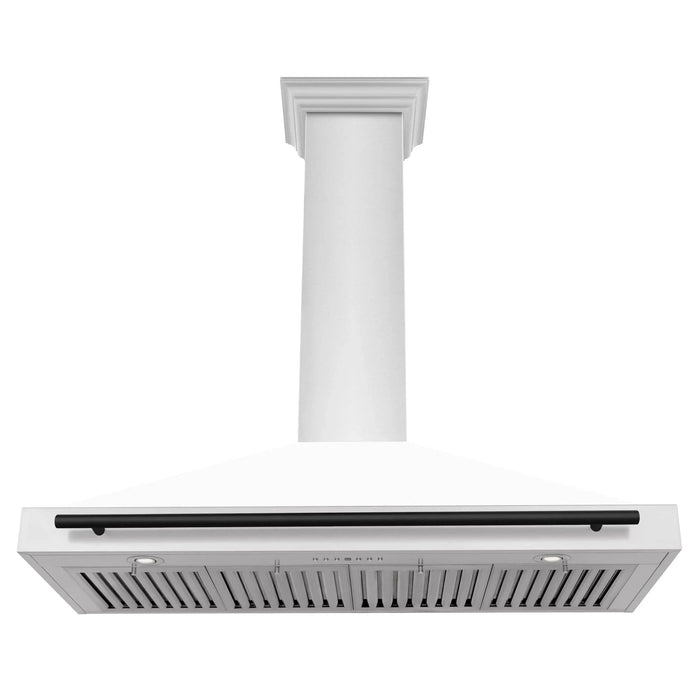 ZLINE 48" Autograph Stainless Wall Range Hood KB4STZ - WM48 - MB - Farmhouse Kitchen and Bath