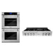 ZLINE 48" Bundle Range Top RT48 & Wall Oven AWD - 30, 2KP - RTAWD48 - Farmhouse Kitchen and Bath