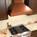 ZLINE 48" Copper Wall Range Hood 8667C - 48 - Farmhouse Kitchen and Bath