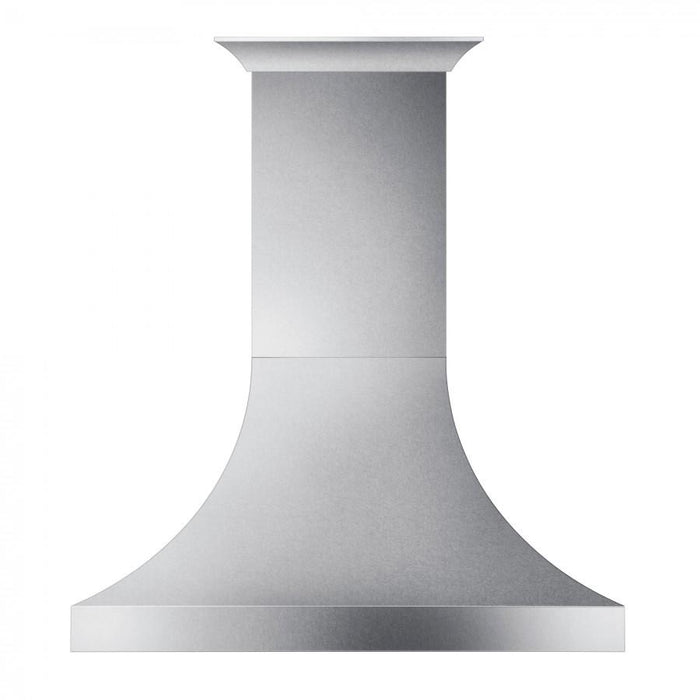 ZLINE 48" Designer Snow Stainless Finish Wall Range Hood, 8632S - 48 - Farmhouse Kitchen and Bath