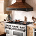 ZLINE 48" Dual Fuel Snow Stainless Range, Snow Stainless Door, RAS - SN - 48 - Farmhouse Kitchen and Bath