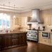 ZLINE 48" Dual Fuel Snow Stainless Range, Snow Stainless Door, RAS - SN - 48 - Farmhouse Kitchen and Bath