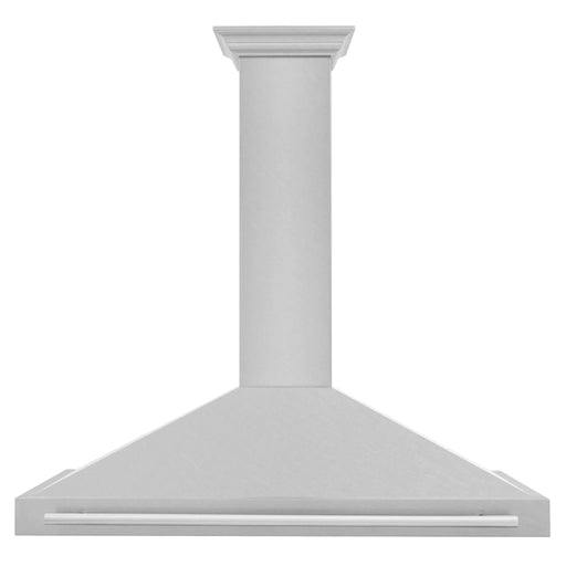 ZLINE 48" Fingerprint Resistant Stainless Steel Range Hood with Stainless Steel Handle KB4SNX - 48 - Farmhouse Kitchen and Bath
