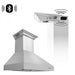 ZLINE 48" Professional Wall Range Hood, Built - in CrownSound® Bluetooth Speakers, 667CRN - BT - 48 - Farmhouse Kitchen and Bath