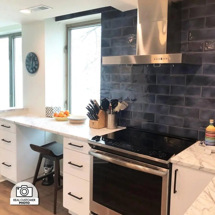 ZLINE 48" Stainless Steel Wall Range Hood KE - 48 - Farmhouse Kitchen and Bath