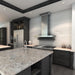 ZLINE 48" Stainless Wall Range Hood with Crown Molding, KECRN - 48 - Farmhouse Kitchen and Bath