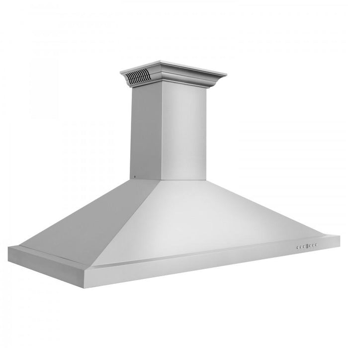 ZLINE 48" Wall Range Hood, Built - in CrownSound® Bluetooth Speakers, KBCRN - BT - 48 - Farmhouse Kitchen and Bath