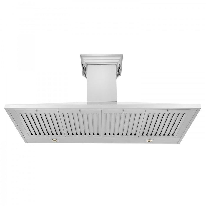 ZLINE 48" Wall Range Hood, Built - in CrownSound® Bluetooth Speakers, KL2CRN - BT - 48 - Farmhouse Kitchen and Bath