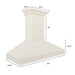 ZLINE 48" Wooden Wall Mount Range Hood in Cottage White, KPTT - 48 - Farmhouse Kitchen and Bath