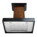 ZLINE 48" Wooden Wall Range Hood, Crown Molding KBAR - 48 - Farmhouse Kitchen and Bath
