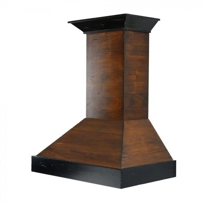 ZLINE 48" Wooden Wall Range Hood, Crown Molding KBAR - 48 - Farmhouse Kitchen and Bath