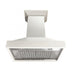 ZLINE 48" Wooden Wall Range Hood in Cottage White, KBTT - 48 - Farmhouse Kitchen and Bath
