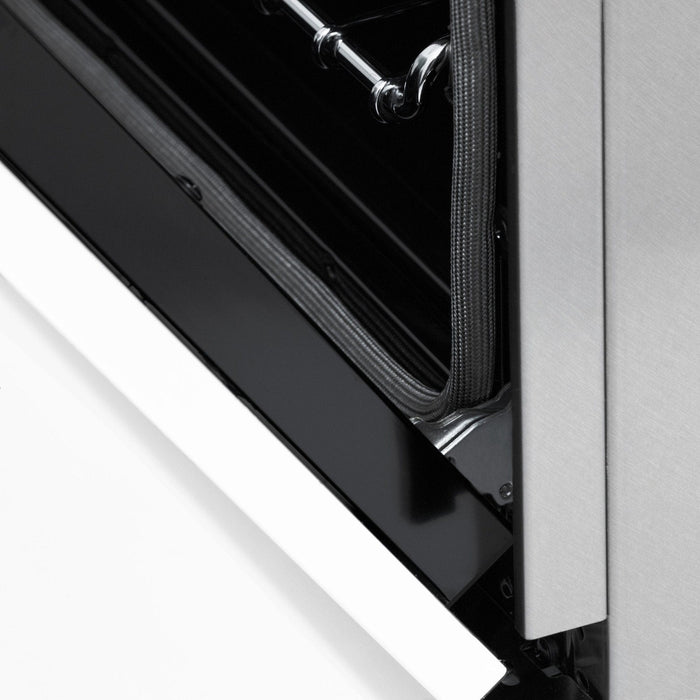 ZLINE 48"Autograph Range Dual Fuel, DuraSnow, White Door,RASZ - WM - 48 - CB - Farmhouse Kitchen and Bath