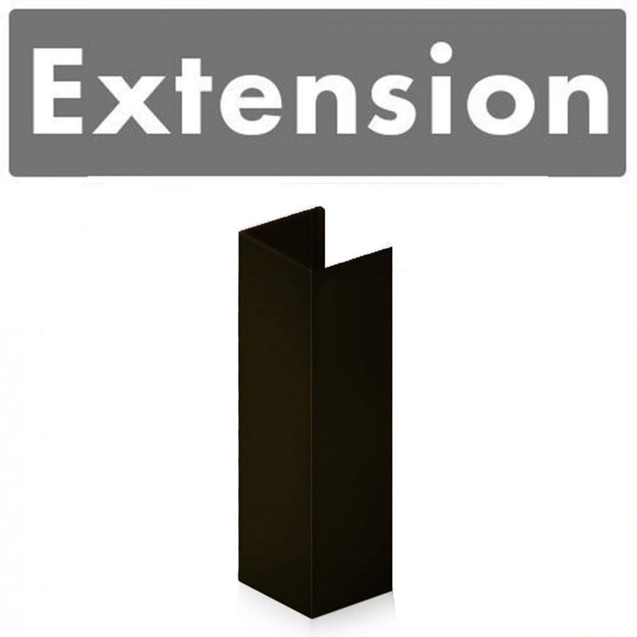 ZLINE 5' Chimney Extension for Ceilings up to 12.5', 8667B - E - Farmhouse Kitchen and Bath