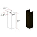ZLINE 5' Chimney Extension for Ceilings up to 12.5', 8667B - E - Farmhouse Kitchen and Bath