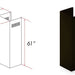 ZLINE 5 Ft. Chimney Extension For Ceilings Up To 12.5 Ft. 8KBB - E - Farmhouse Kitchen and Bath